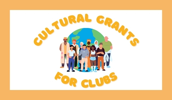 Cultural grants for clubs