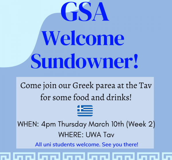 GSA Welcome Sundowner cover image