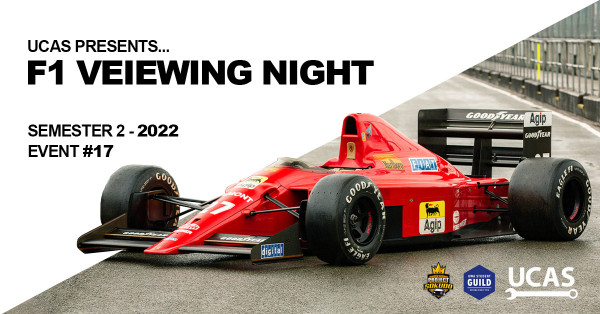 UCAS presents: F1 Viewing Night cover image